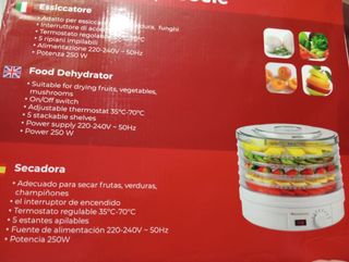 Secadora de alimentos