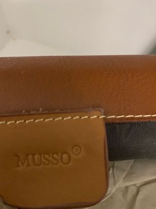 Maletin porta documentos de piel