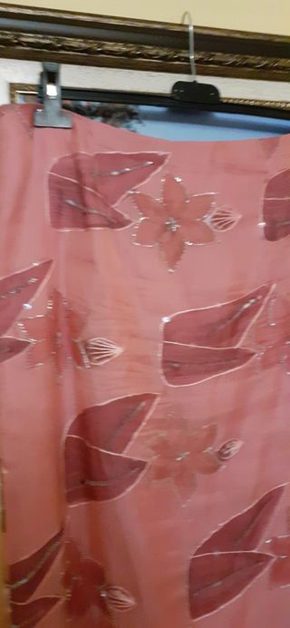 Conjunto de falda ,top y camisa de fiest