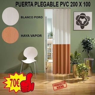 PUERTA PLEGABLE PVC