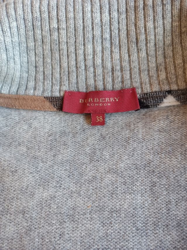 CHAQUETA GRIS BURBERRY LONDON