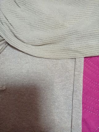 Ropa noche vieja,dorada