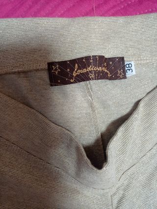 Ropa noche vieja,dorada