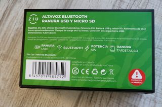Altavoc Bluetooth 