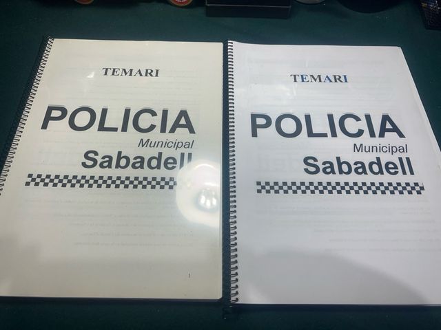 Temari policia municipal de sabadell