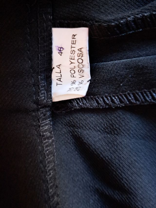 Pantalón de mujer de vestir negro