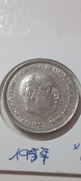 25 pesetas 1957*64
