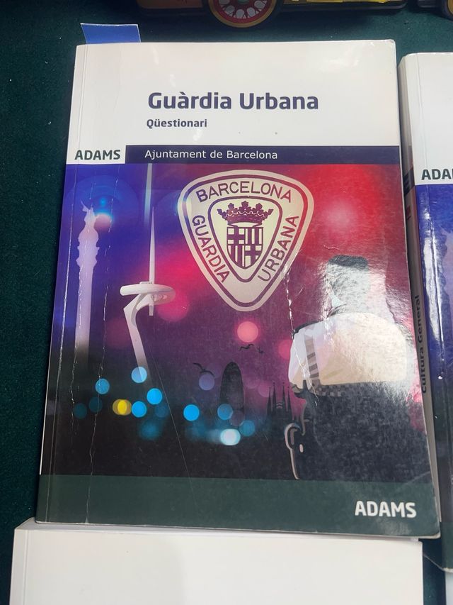Libros Guardia urbana temari y test