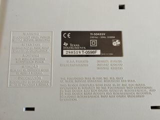 Calculadora registradora TEXAS INSTRUMEN