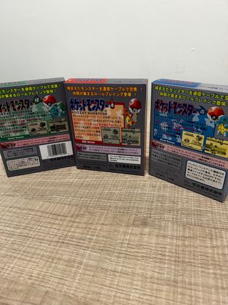 Caja reemplazo primeras ediciones Pokemon (japon)