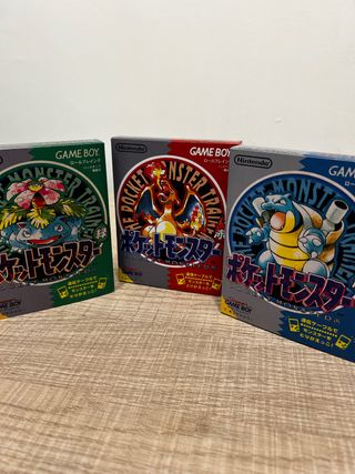 Caja reemplazo primeras ediciones Pokemon (japon)