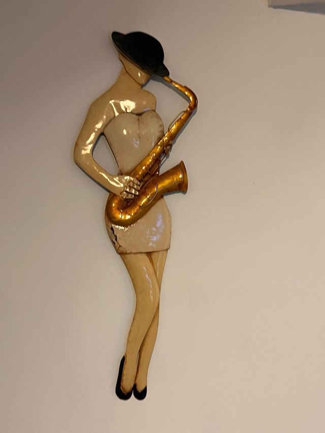 Decoración pared de metal