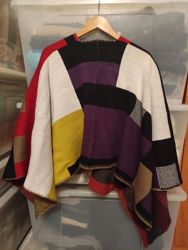 Capa vintage Patchwork Shein