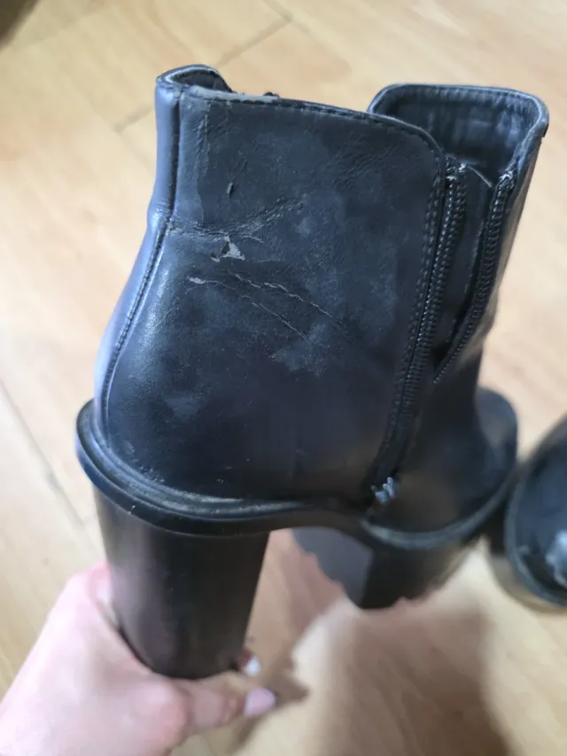 Botas plataforma y tacón número 38