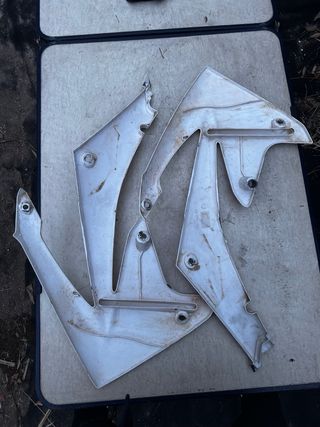 Placas laterales delanteras CRF 450 09