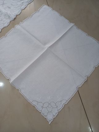 Tovaglia puro Lino ricamata al 500 Vintage 