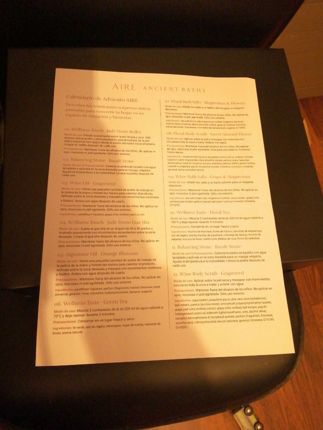 Tratamiento belleza AIRE