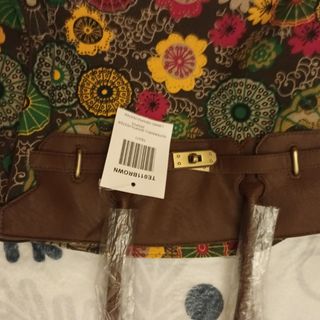 Bolso nuevo a estrenar estampado flores