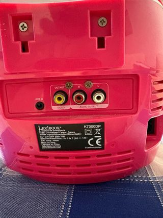 REPRODUCTOR CD CON KARAOKE DISNEY PRINCESAS