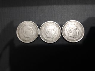 5 Pesetas 1957 estrella 57 MONEDA del CAUDILLO 