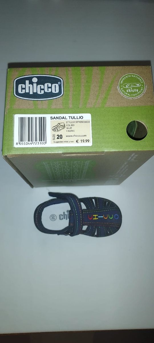 Sandalias Chicco talla 20