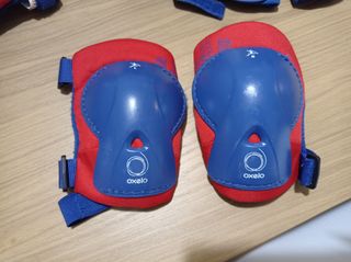 Patines Spiderman y protecciones