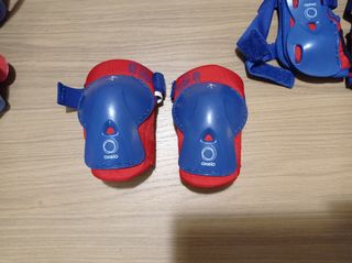 Patines Spiderman y protecciones