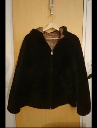 Cazadora acolchada reversible talla L