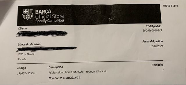 conjunt Barça oficial R.Araujo