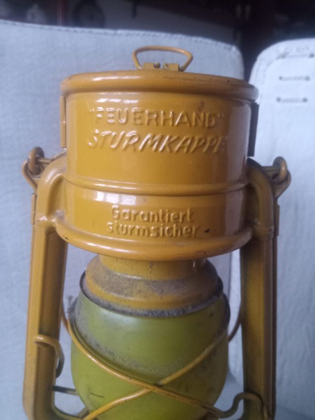 Lámpara de aceite Feuerhand quinqué