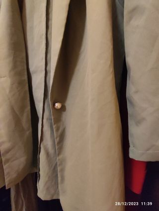 Conjunto americana, pantalón y top