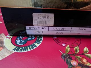 Sandalias negras de tacón