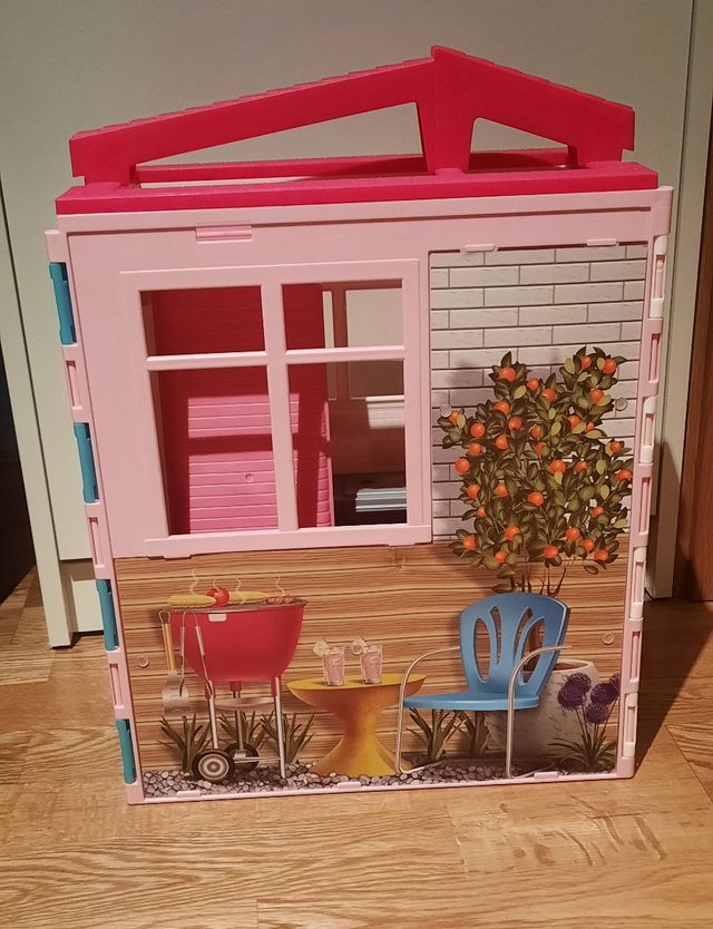 Juguete chalet de la Barbie
