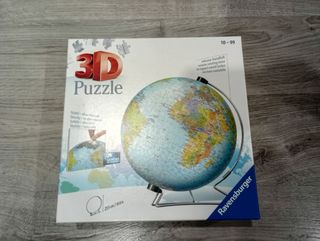 Puzzle 3D bola del mundo