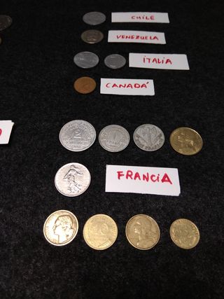 92 monedas del mundo