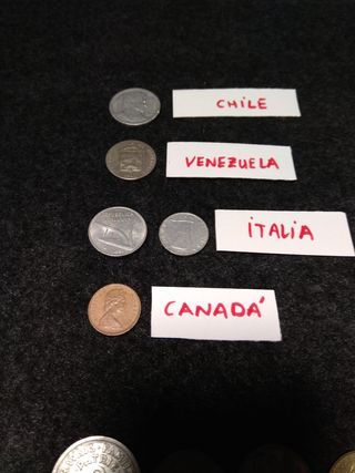 92 monedas del mundo