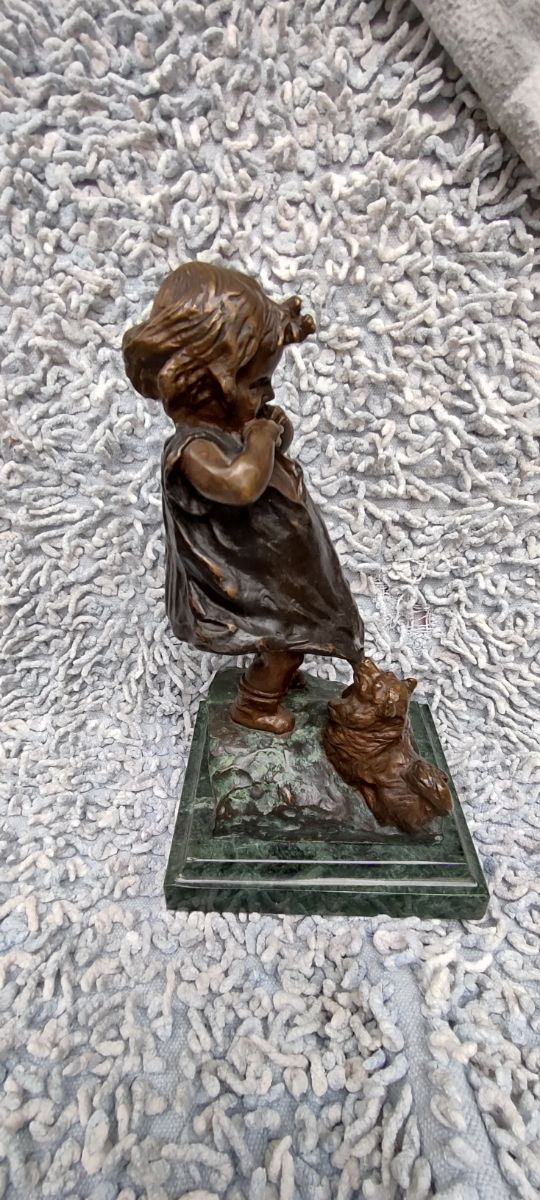 Scultura bronzo Juan Clara' Ayats