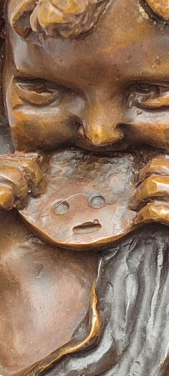 Scultura bronzo Juan Clara' Ayats