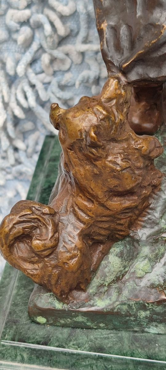 Scultura bronzo Juan Clara' Ayats