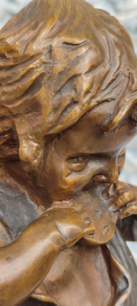 Scultura bronzo Juan Clara' Ayats