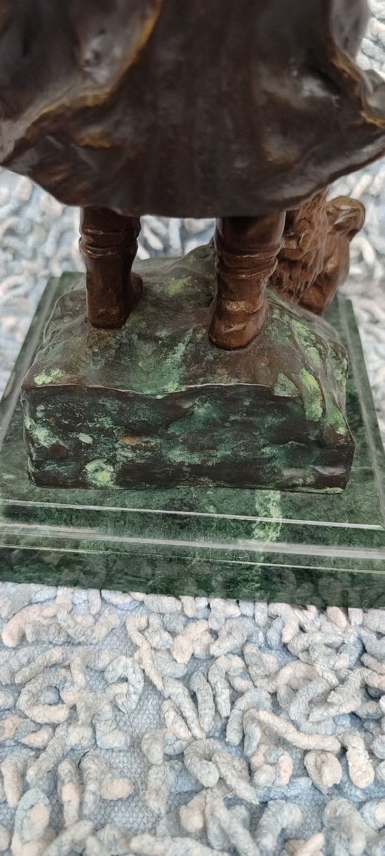 Scultura bronzo Juan Clara' Ayats