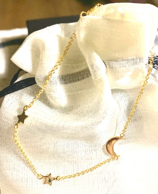 pulsera nueva baño de oro naiades