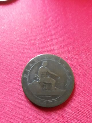  moneda antigua primera República 10 Céntimos 1870