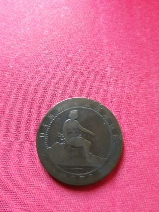  moneda antigua primera República 10 Céntimos 1870