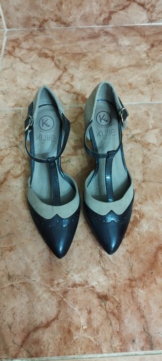 Zapato tacón, kylie.talla 36.
