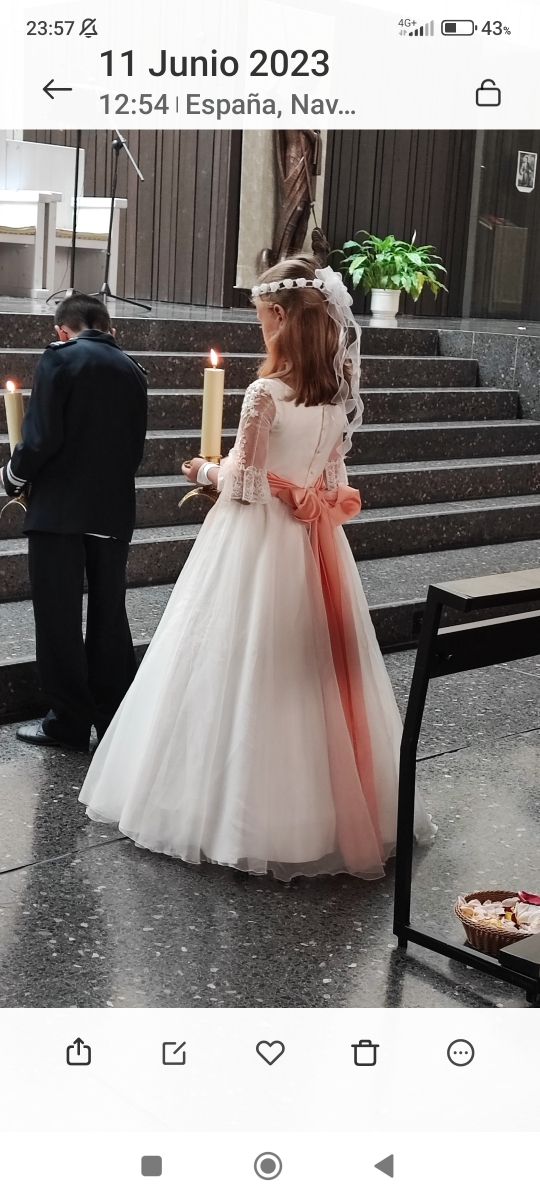 Vestido Comunion + Complementos