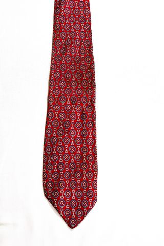 Corbata Roxy 100% seda Rojo 