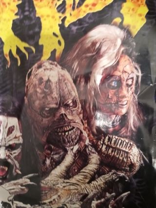 Poster gira del grupo lordi heavy metal finlandes