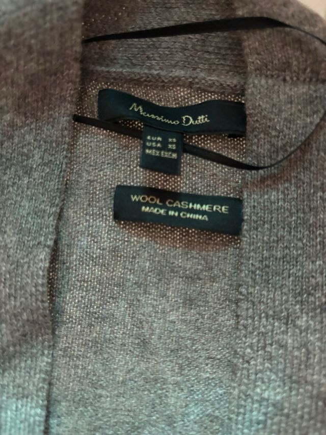 Chaqueta de lana en cashmiere