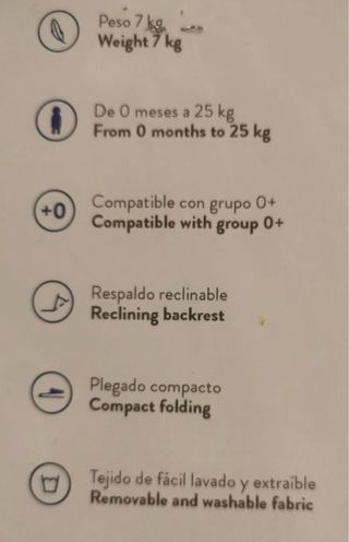 Silla paseo Baby Home Vida